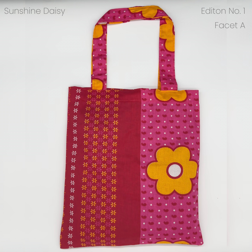 Sunshine Daisy · Printed Cotton Tote