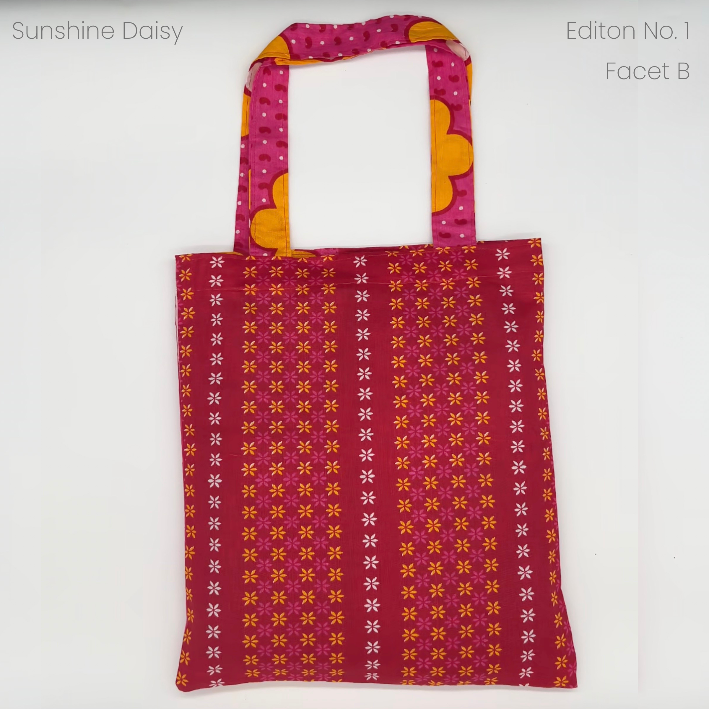 Sunshine Daisy · Printed Cotton Tote