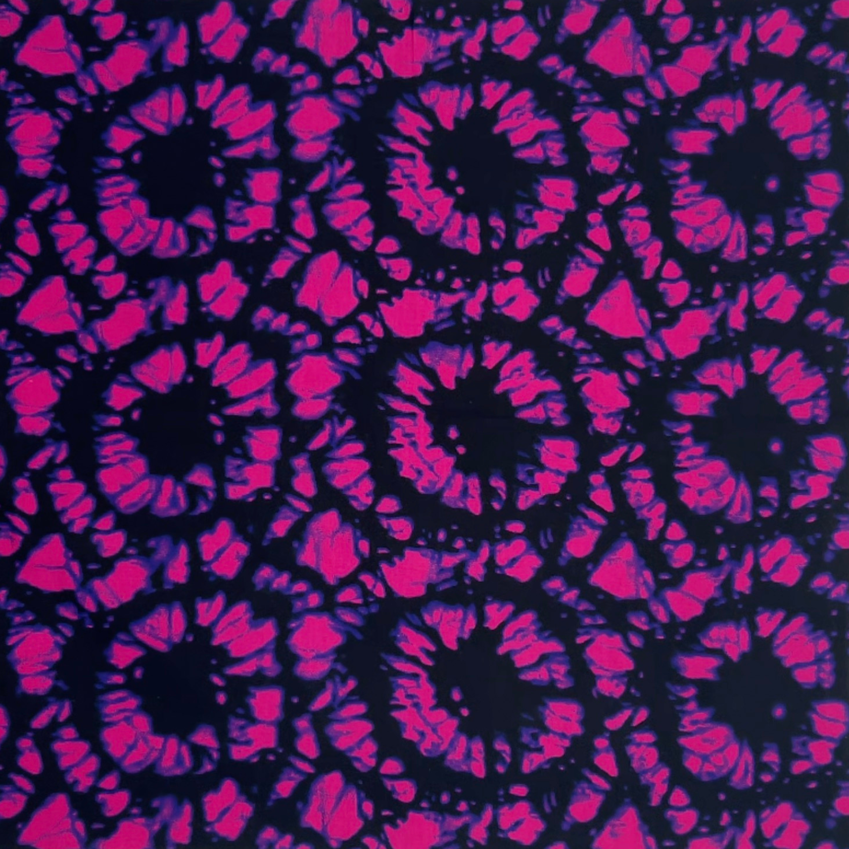 Pink Indigo & Black Cushion Cover Swatch