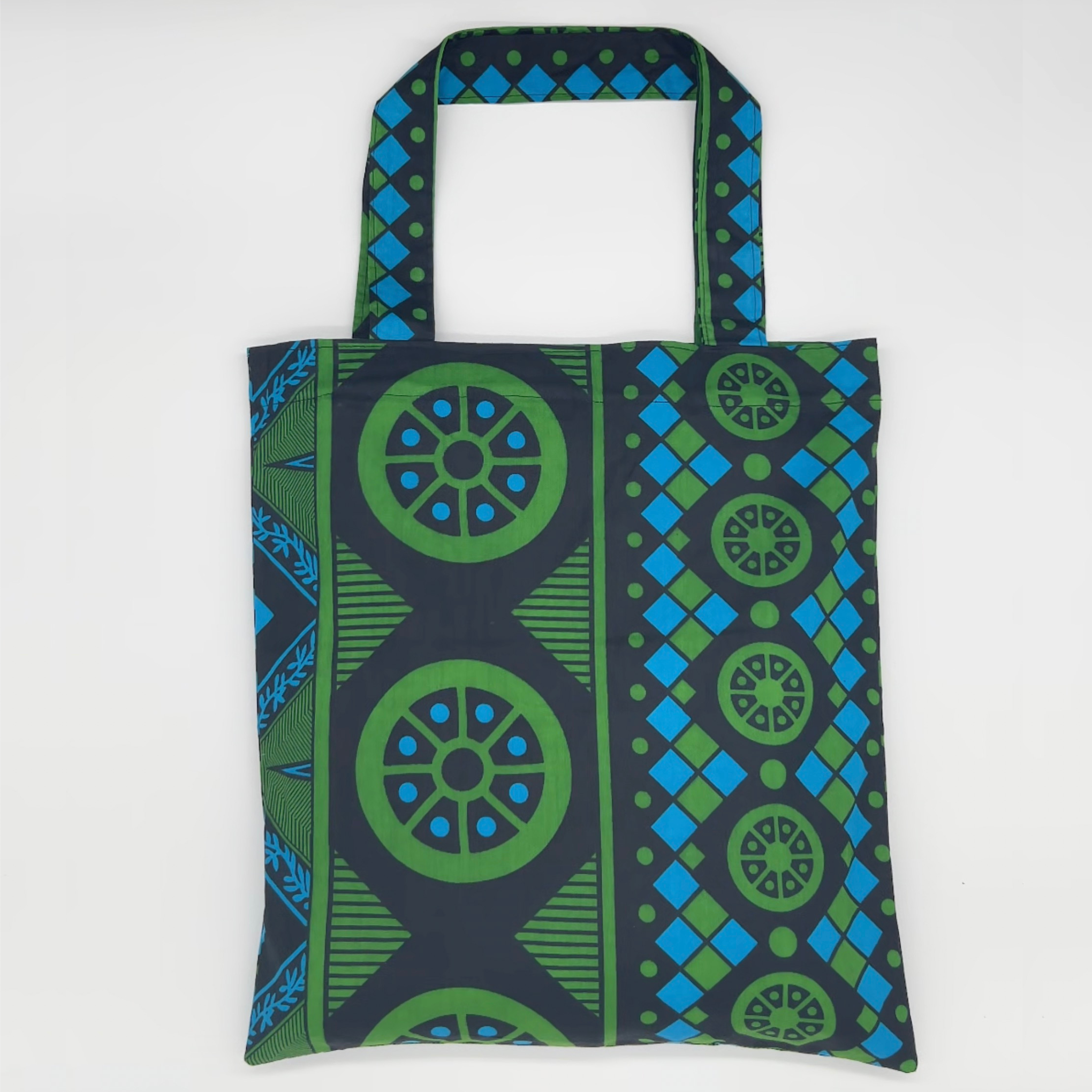 Diamond Waterwheel · Printed Cotton Tote