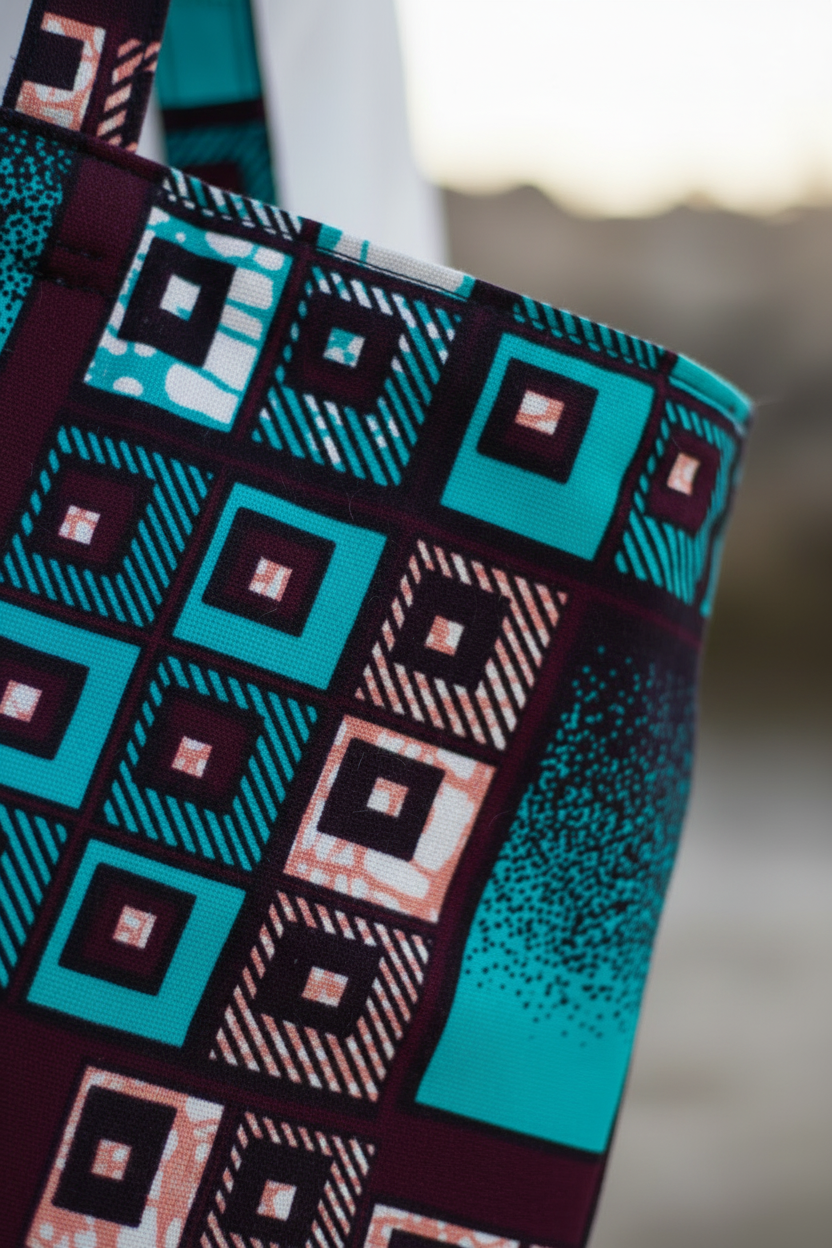 Clementina · Batik Cotton Tote