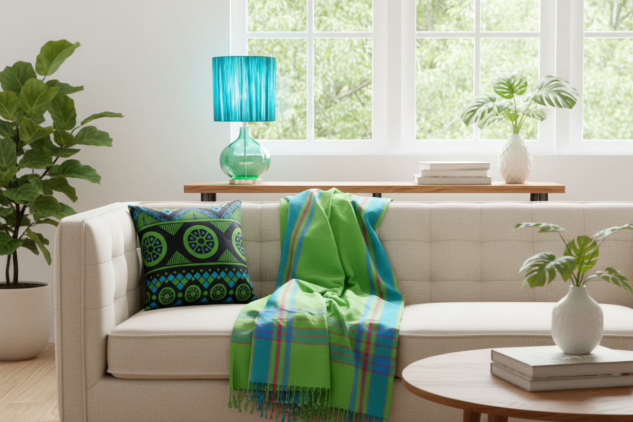 Honeydew Haze · Sarong & Throw
