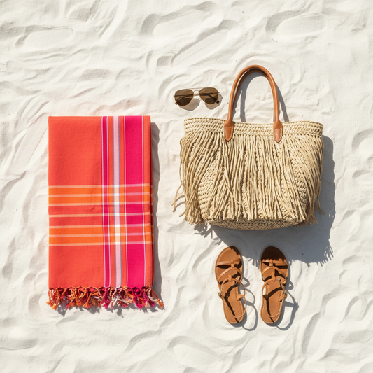Papaya Punch · Sarong & Throw